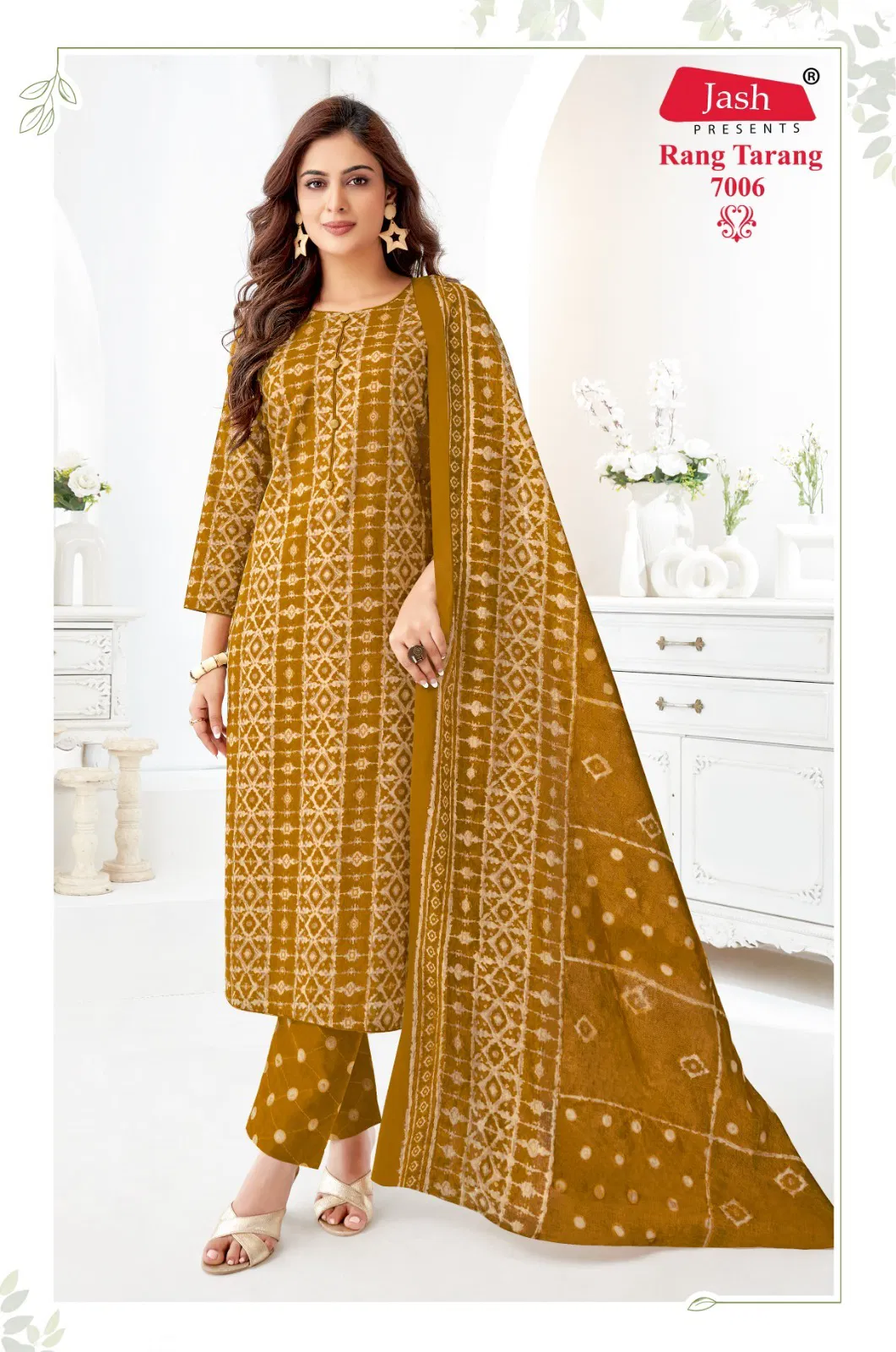 Rang Tarang Vol 7 By Jash Kurti With Bottom Dupatta Wholesalers In Delhi